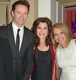 Hugh Jackman, Sharon, Katie Couric