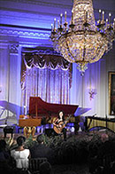 Sharon Isbin Performs for the President and First Lady at the White House, November 4, 2009
