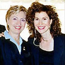 Sharon with Hillary Clinton