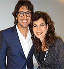 Sharon and Josh Groban