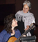 Recording with Joan Baez