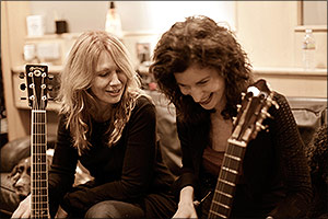 Sharon with Nancy Wilson